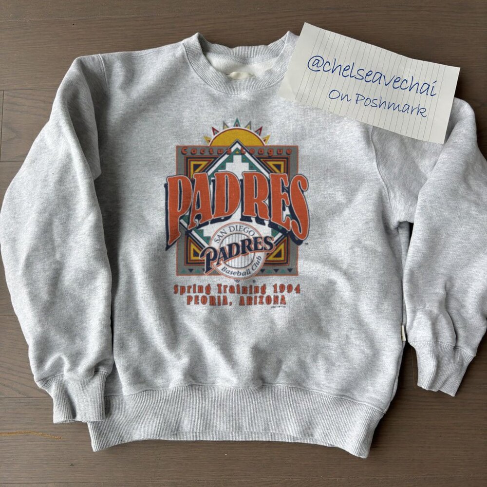 Vintage San Diego Padres Spring Training Baseball Sweatshirt, MLB Baseball Shirt